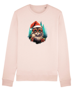 Christmas cat Bluză mânecă lungă Unisex Rise