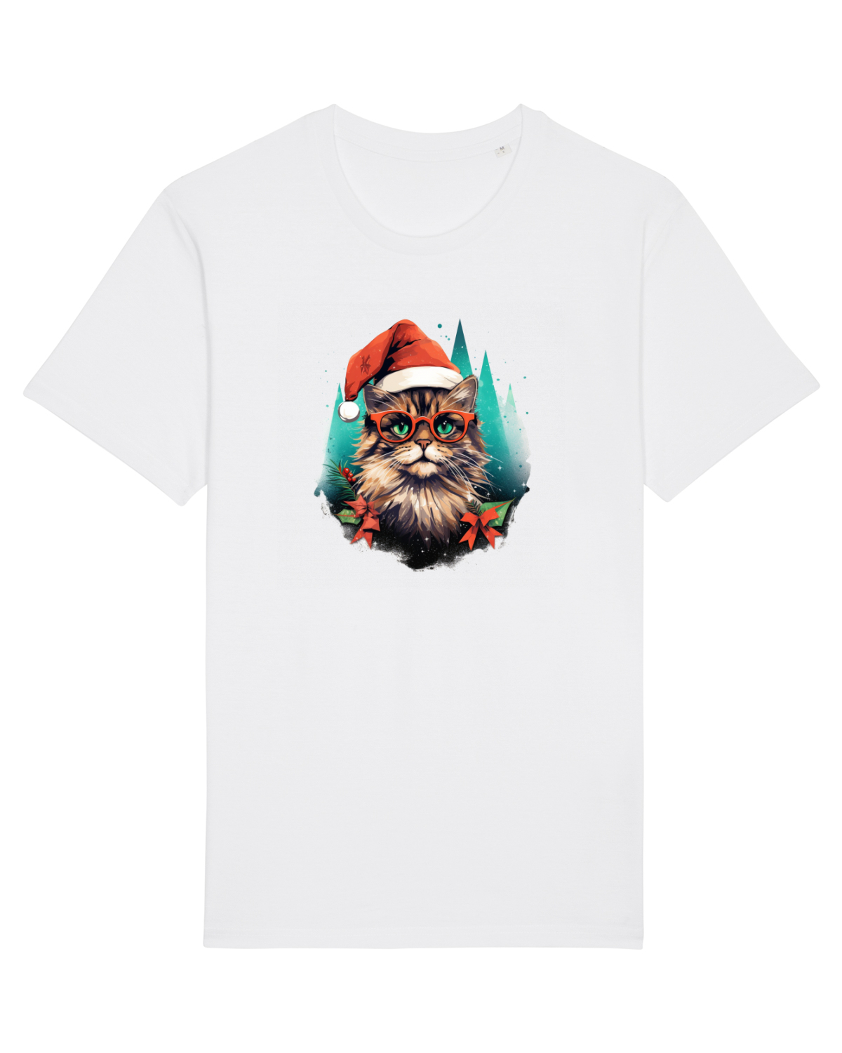 Tricou mânecă scurtă Unisex Rocker White