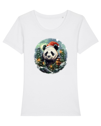 Christmas Panda White