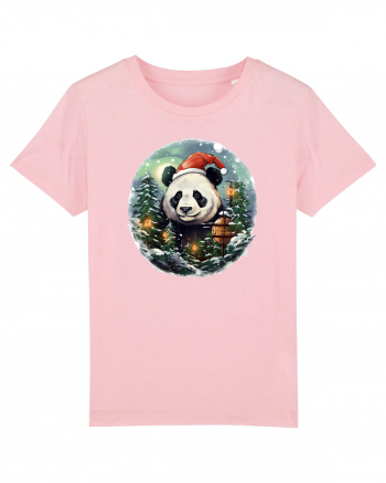 Christmas Panda Cotton Pink