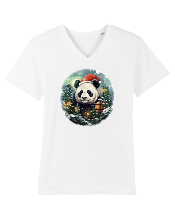 Christmas Panda White