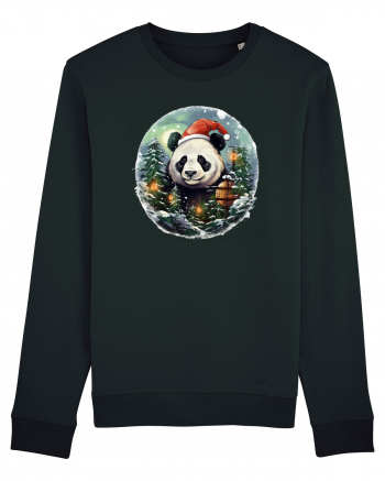 Christmas Panda Black
