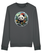 Christmas Panda Bluză mânecă lungă Unisex Rise