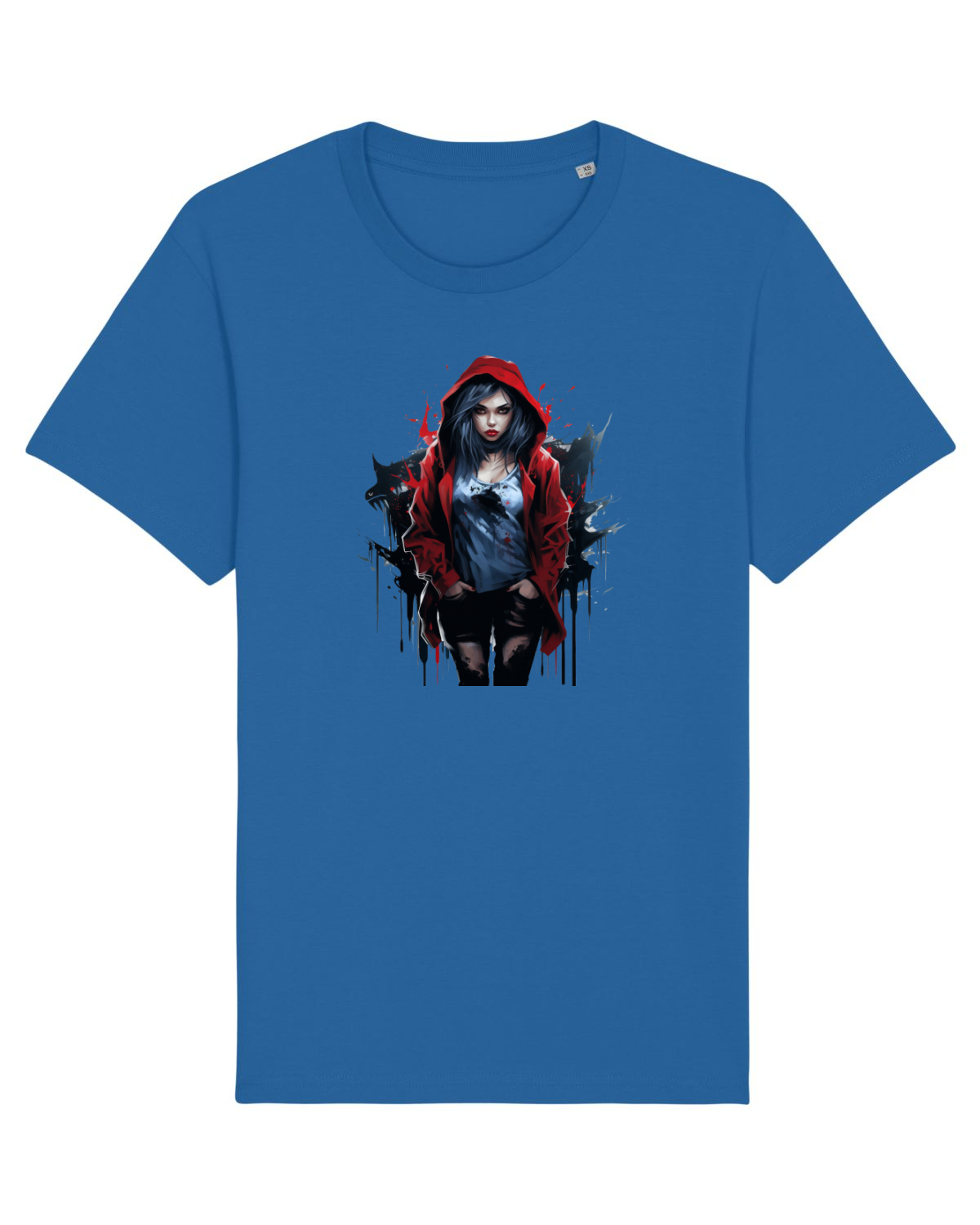 Tricou mânecă scurtă Unisex Rocker Royal Blue