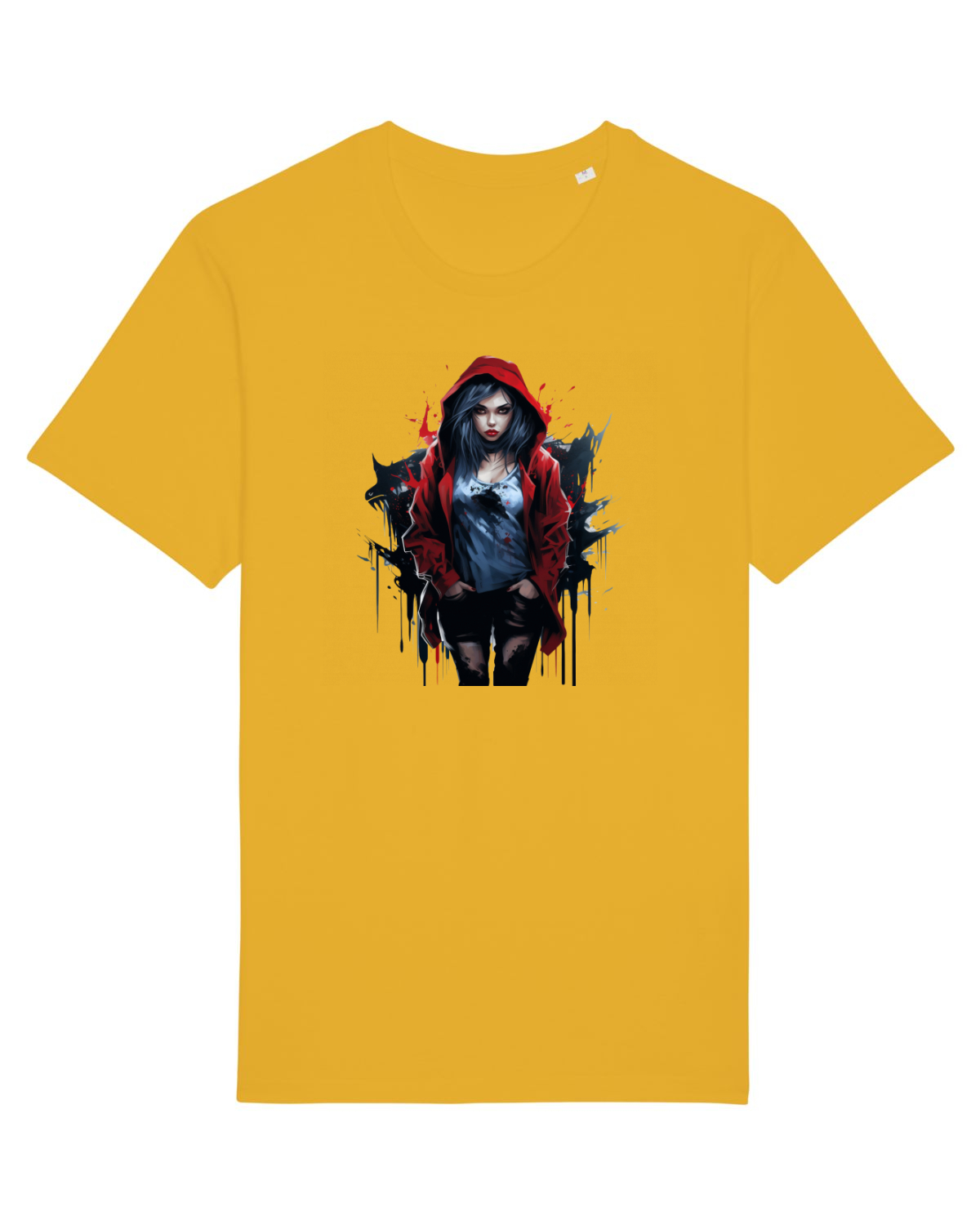 Tricou mânecă scurtă Unisex Rocker Spectra Yellow
