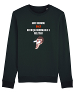 SUNT NORMAL! Bluză mânecă lungă Unisex Rise