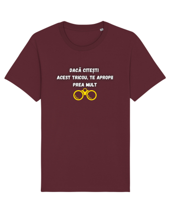 TE APROPII PREA MULT Burgundy