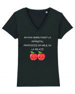 PROPOZIȚII SAU RELAȚII??? Tricou mânecă scurtă guler V Damă Evoker