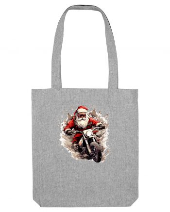 Rocker Santa  Heather Grey