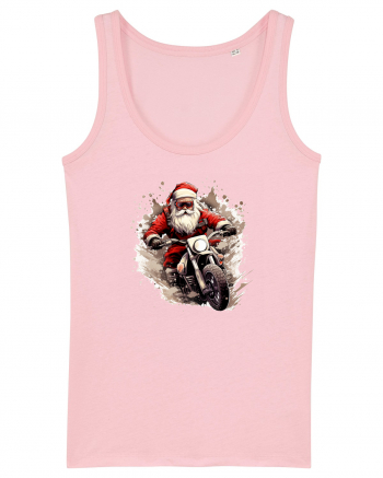 Rocker Santa  Cotton Pink