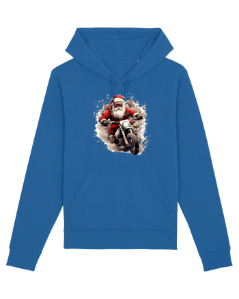 Rocker Santa  Royal Blue