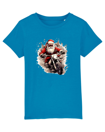 Rocker Santa  Azur