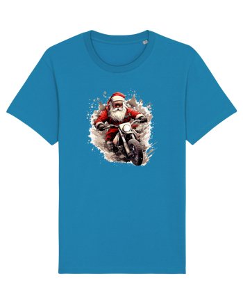 Rocker Santa  Azur