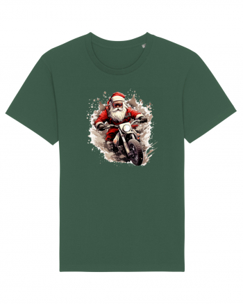 Rocker Santa  Bottle Green