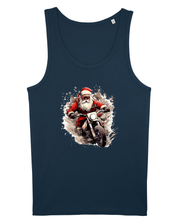 Rocker Santa  Navy