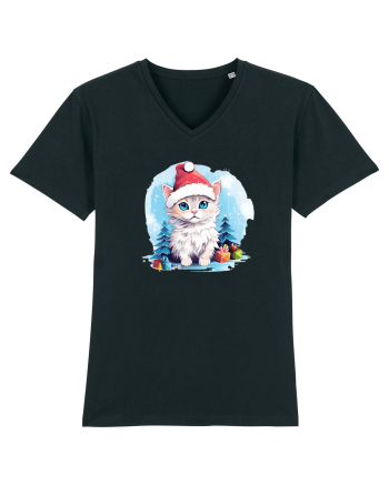 Christmas cat Black