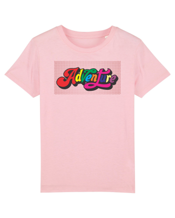 Adventure text Cotton Pink