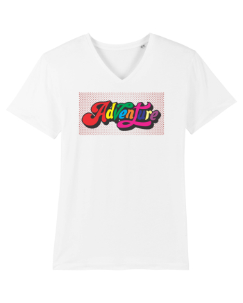 Adventure text White