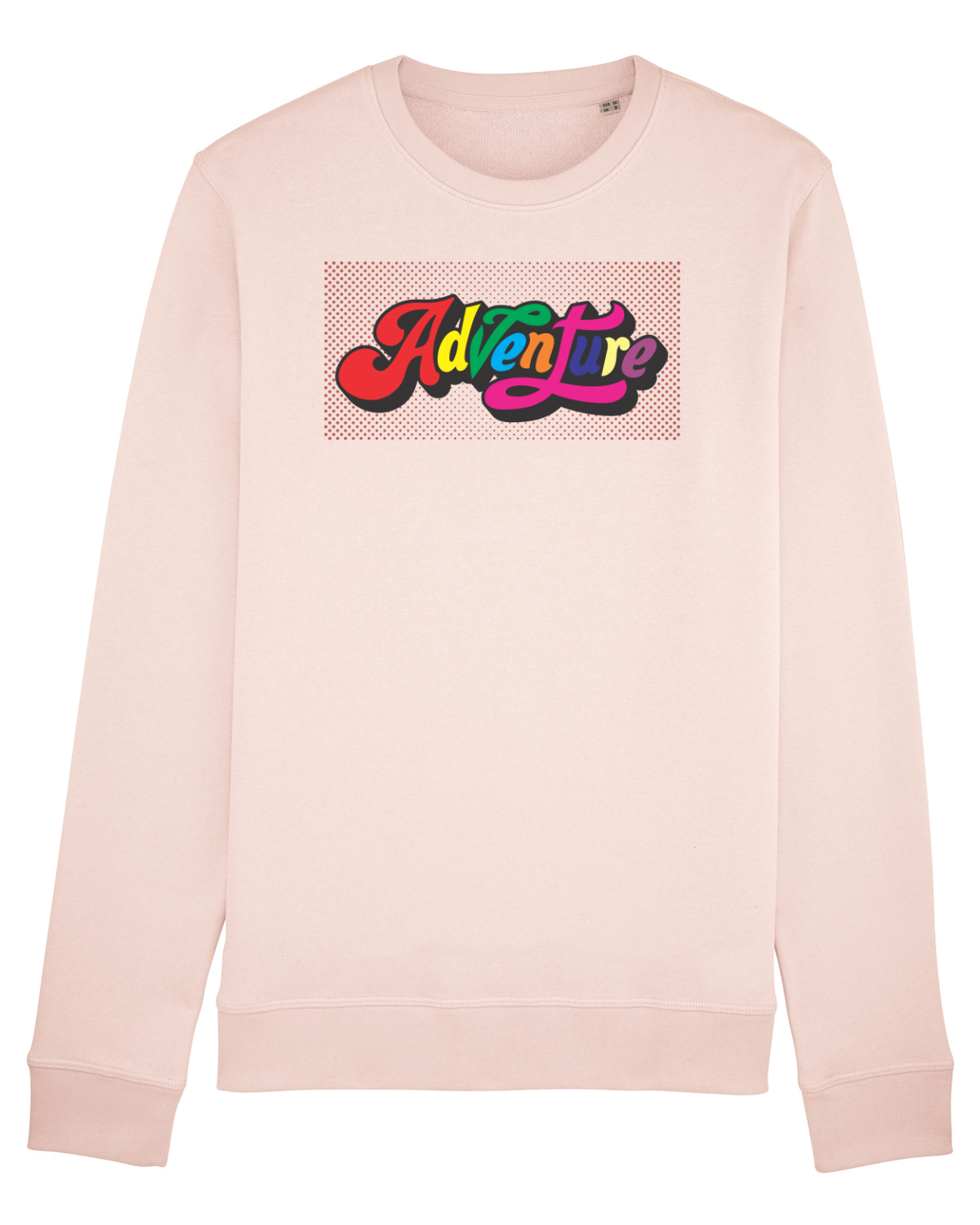 Bluză mânecă lungă Unisex Rise Candy Pink