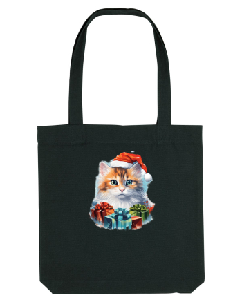 Christmas cat Black