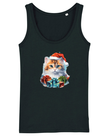 Christmas cat Black