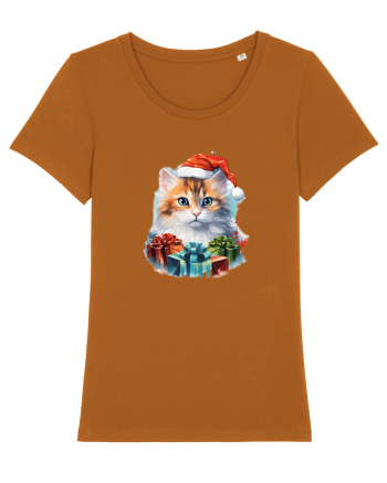 Christmas cat Roasted Orange