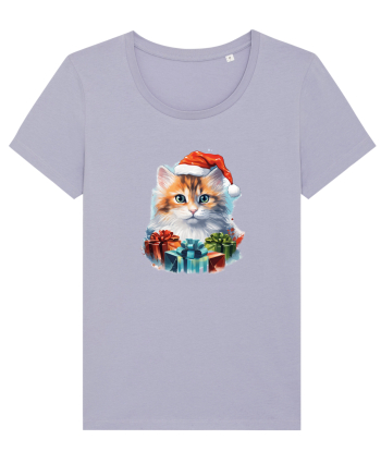 Christmas cat Lavender