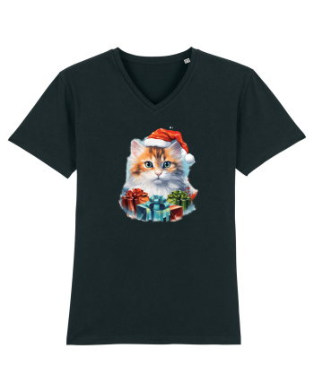 Christmas cat Black