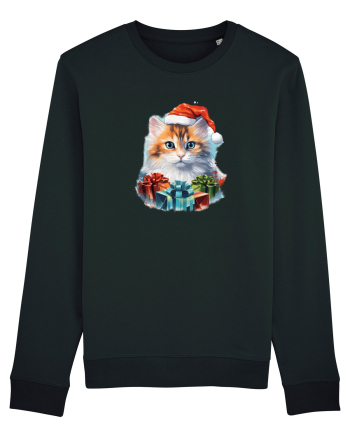 Christmas cat Black