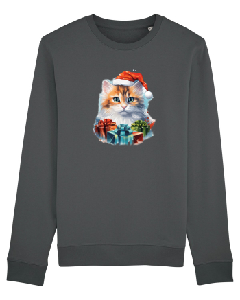 Christmas cat Anthracite