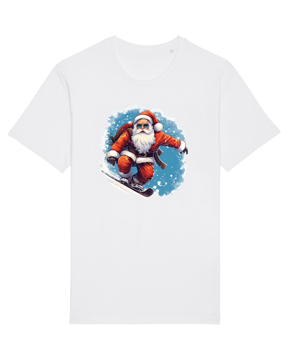 Tricou mânecă scurtă Unisex Rocker White