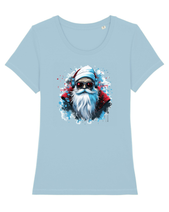 Modern  Santa  Sky Blue