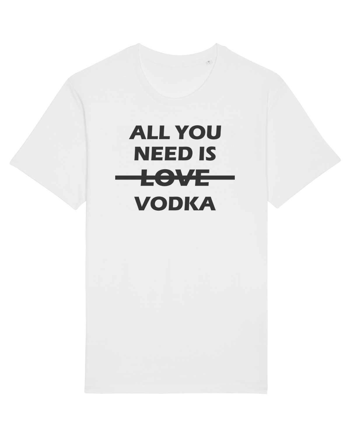 Tricou mânecă scurtă Unisex Rocker White