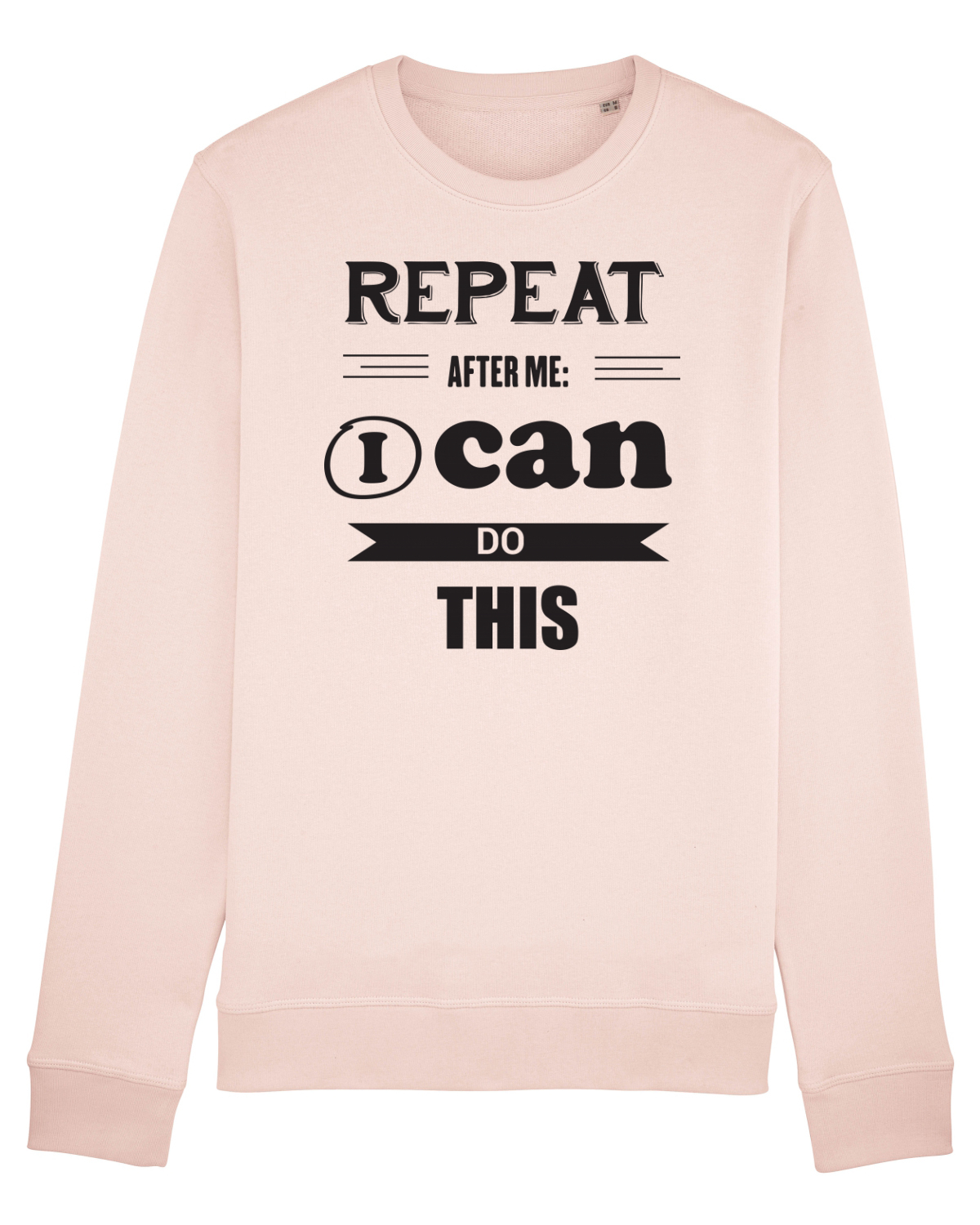 Bluză mânecă lungă Unisex Rise Candy Pink