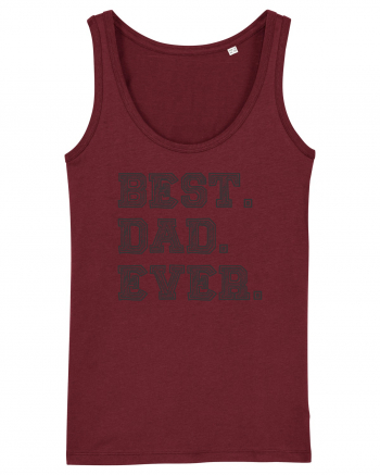 Best Dad Burgundy