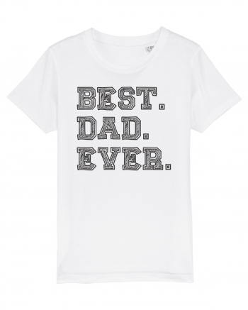 Best Dad White