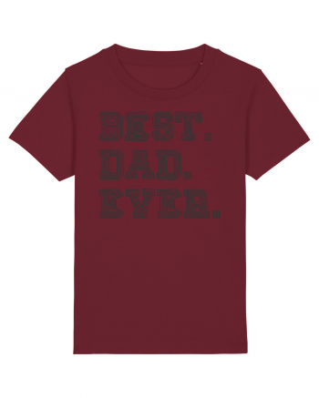 Best Dad Burgundy