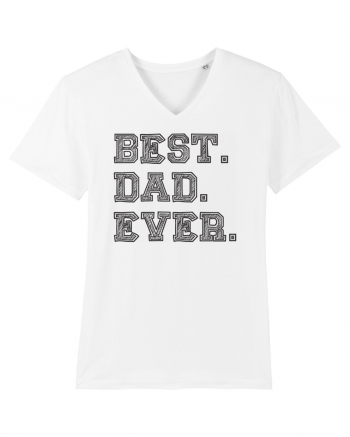 Best Dad White
