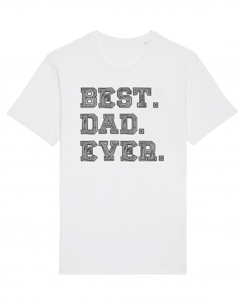 Best Dad White