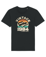 Născut in 1984 Retro sunset videotape Tricou mânecă scurtă Unisex Rocker