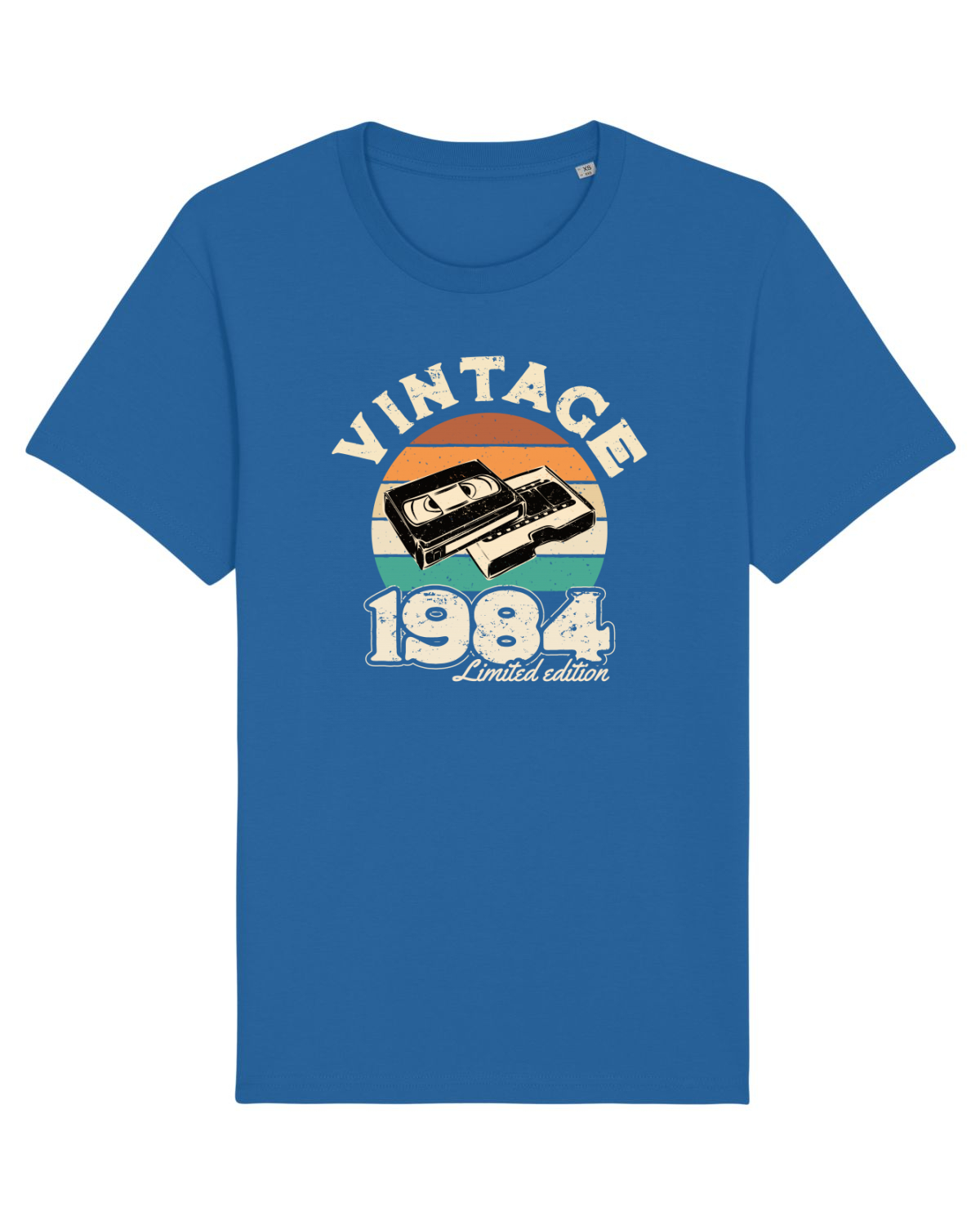 Tricou mânecă scurtă Unisex Rocker Royal Blue