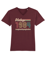 Născut in 1984 ST Vintage refined to perfection Tricou mânecă scurtă guler V Bărbat Presenter