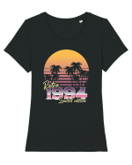 Născut in 1994 SW retro limited edition Tricou mânecă scurtă guler larg fitted Damă Expresser