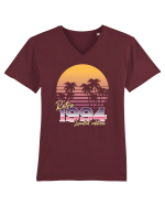 Născut in 1994 SW retro limited edition Tricou mânecă scurtă guler V Bărbat Presenter