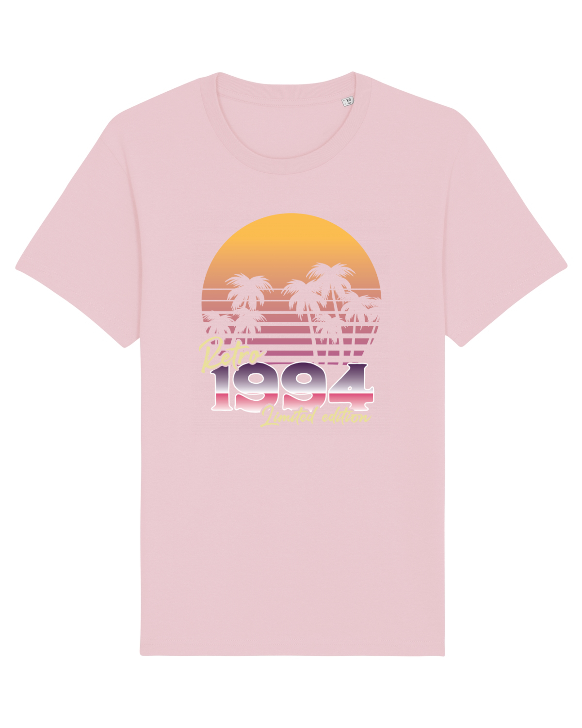 Tricou mânecă scurtă Unisex Rocker Cotton Pink