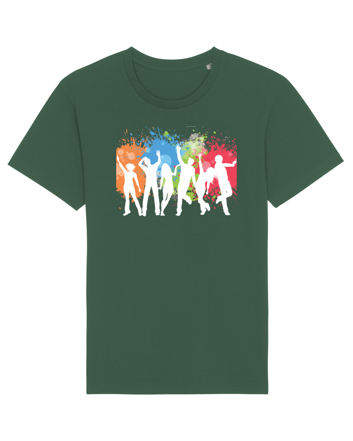 Tricou mânecă scurtă Unisex Rocker Bottle Green