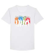 Splash party Tricou mânecă scurtă guler larg Bărbat Skater