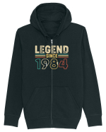 Legend since 1984 v2 - Cadou aniversar 1984 Hanorac cu fermoar Unisex Connector