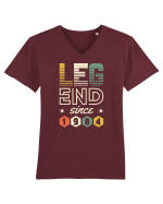 Legend since 1984 - Cadou aniversar 1984 Tricou mânecă scurtă guler V Bărbat Presenter