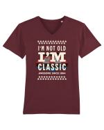 Not old - classic since 1984 - Cadou aniversar 1984 Tricou mânecă scurtă guler V Bărbat Presenter